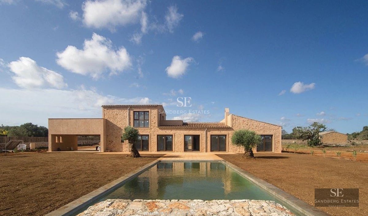 Spacious living room with large windows, modern fireplace, light wood floors, and designer furniture. Abundant natural light.