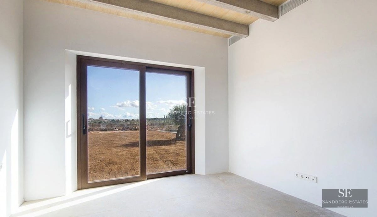 Infinity pool view, modern furniture, lush garden, minimalist design. Natural light, luxury finishes.