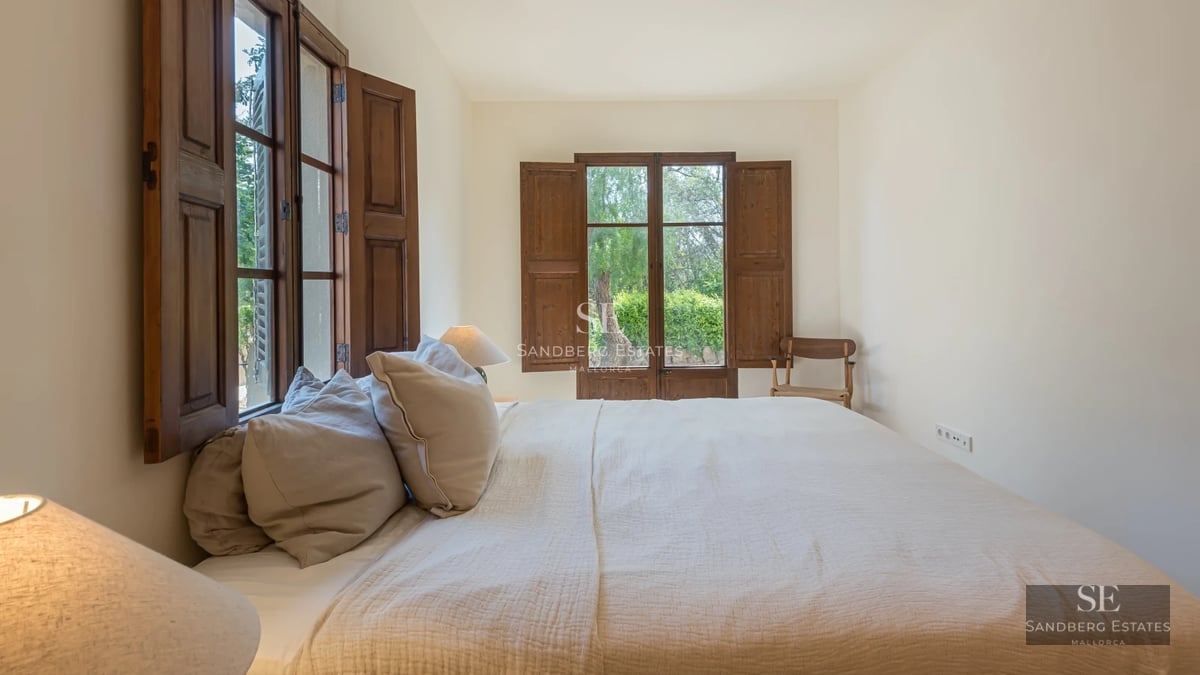 Spacious living room with window walls, modern sofas, light rug and coffee table. Natural lighting and design details.