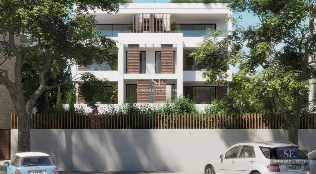 Exterior view of a modern villa featuring a swimming pool, well-maintained garden, and minimalist architecture. Sleek and contemporary design.