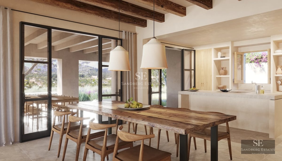 Modern penthouse with expansive terraces, infinity pool and panoramic sea views. Minimalist design, high-end furniture and abundant natural light.