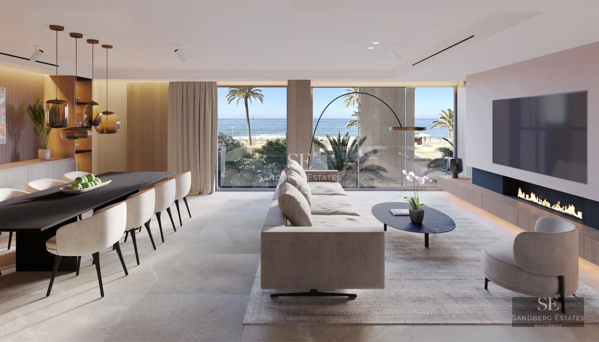 View of a modern infinity pool with glass edge and panoramic views. Minimalist architecture and elegant exterior design.