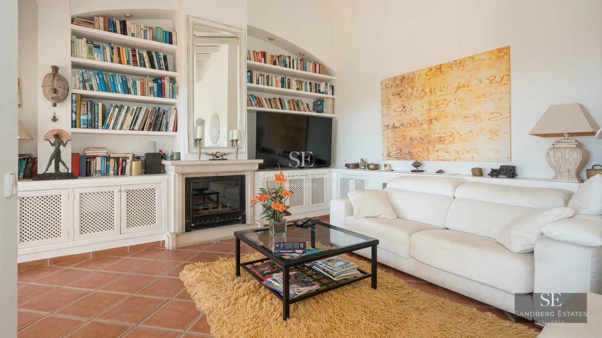 Exterior view of a modern villa with an infinity pool, lush garden, and large windows. Minimalist architecture, elegant design, and manicured landscaping.