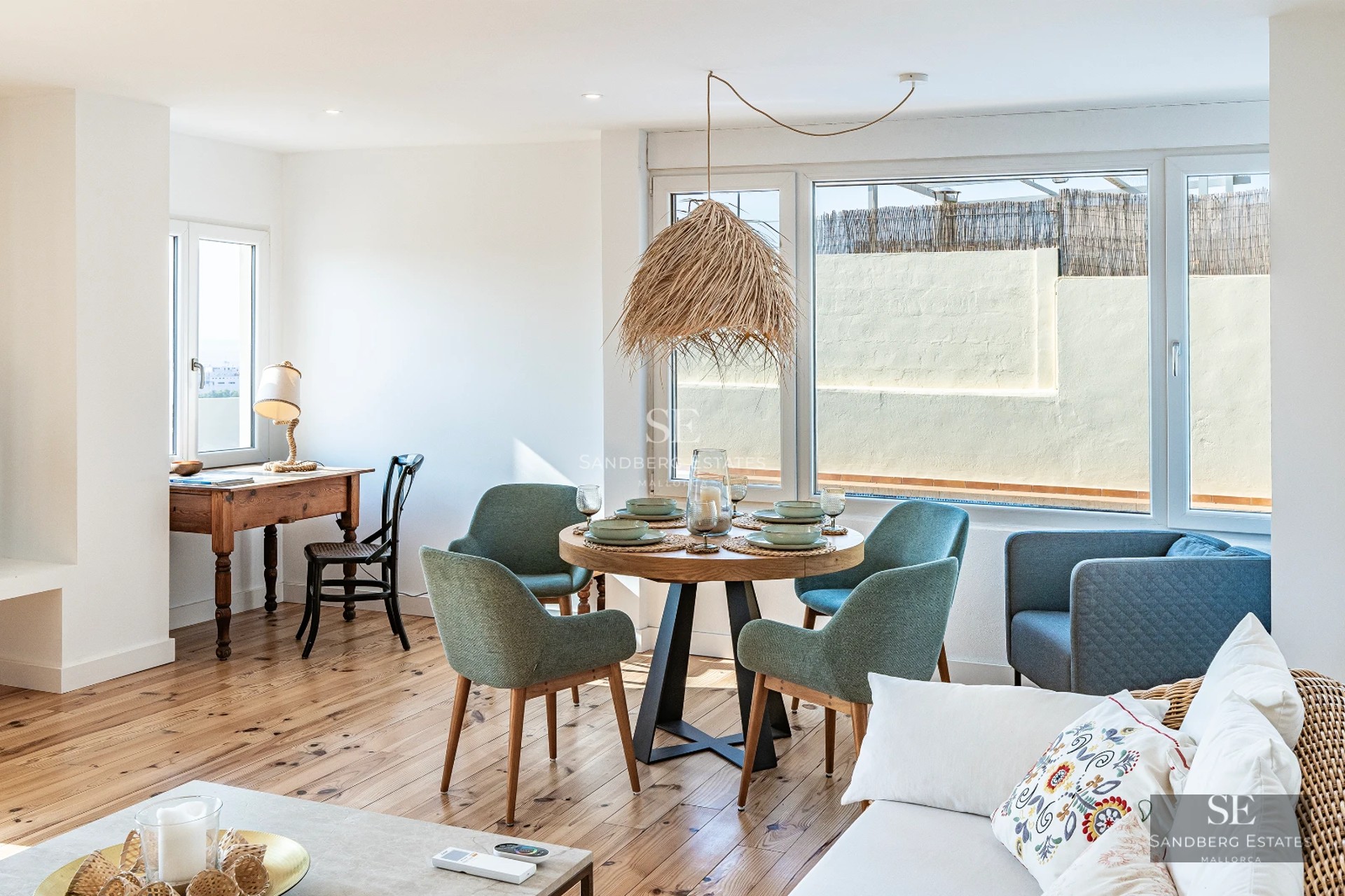 Modern facade with reflecting pool and large windows. Minimalist architecture and elegant design with ambient lighting.