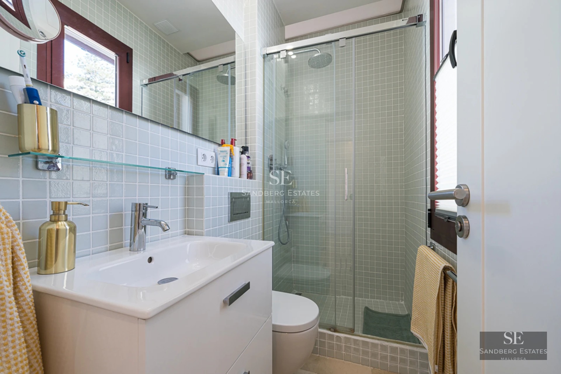 View of a modern villa featuring an infinity pool. Minimalist architecture, large windows, and a lush garden. Contemporary design.