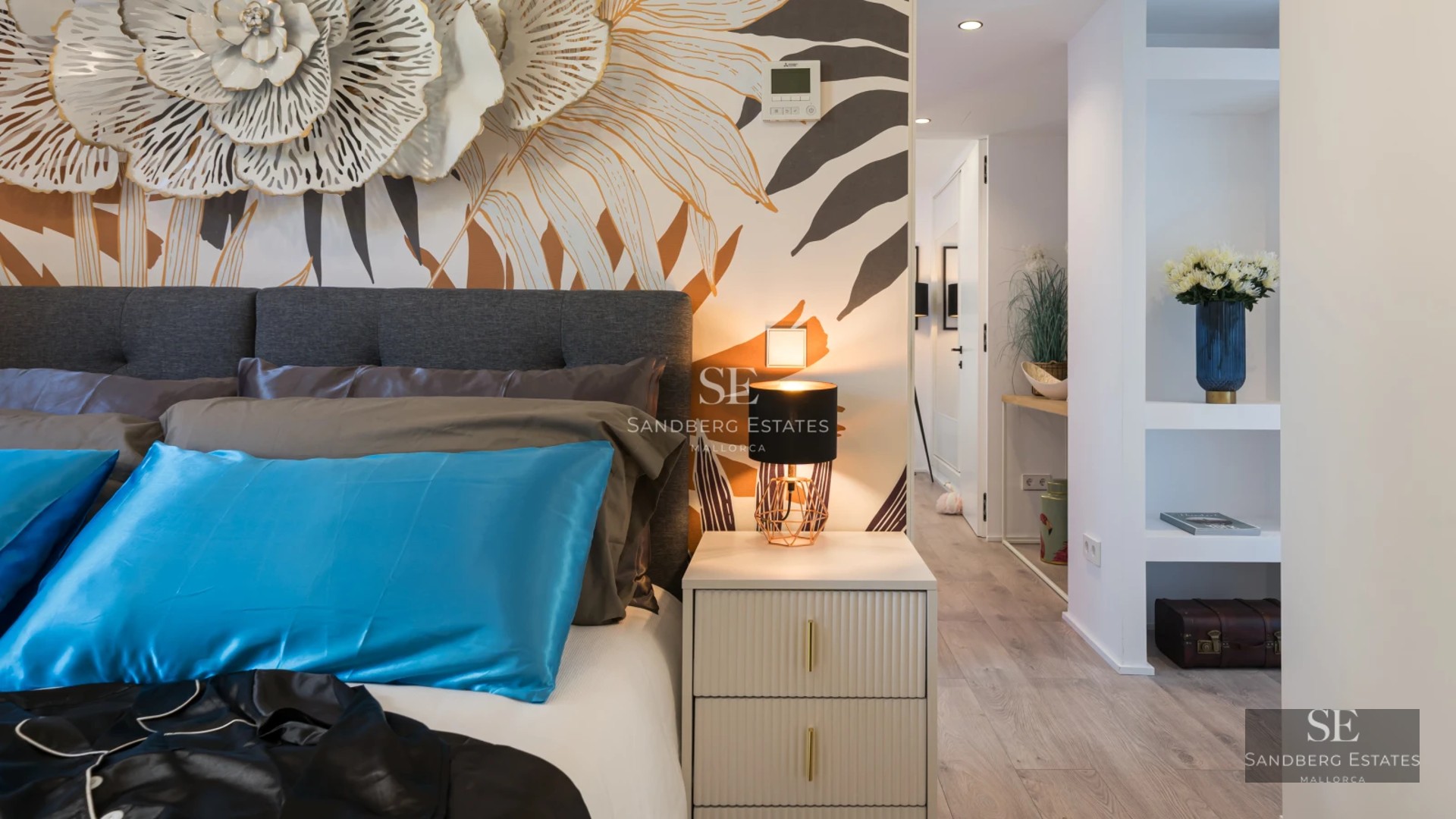 Pool view. Modern architecture, minimalist design, infinity pool, ambient lighting, and lush greenery.