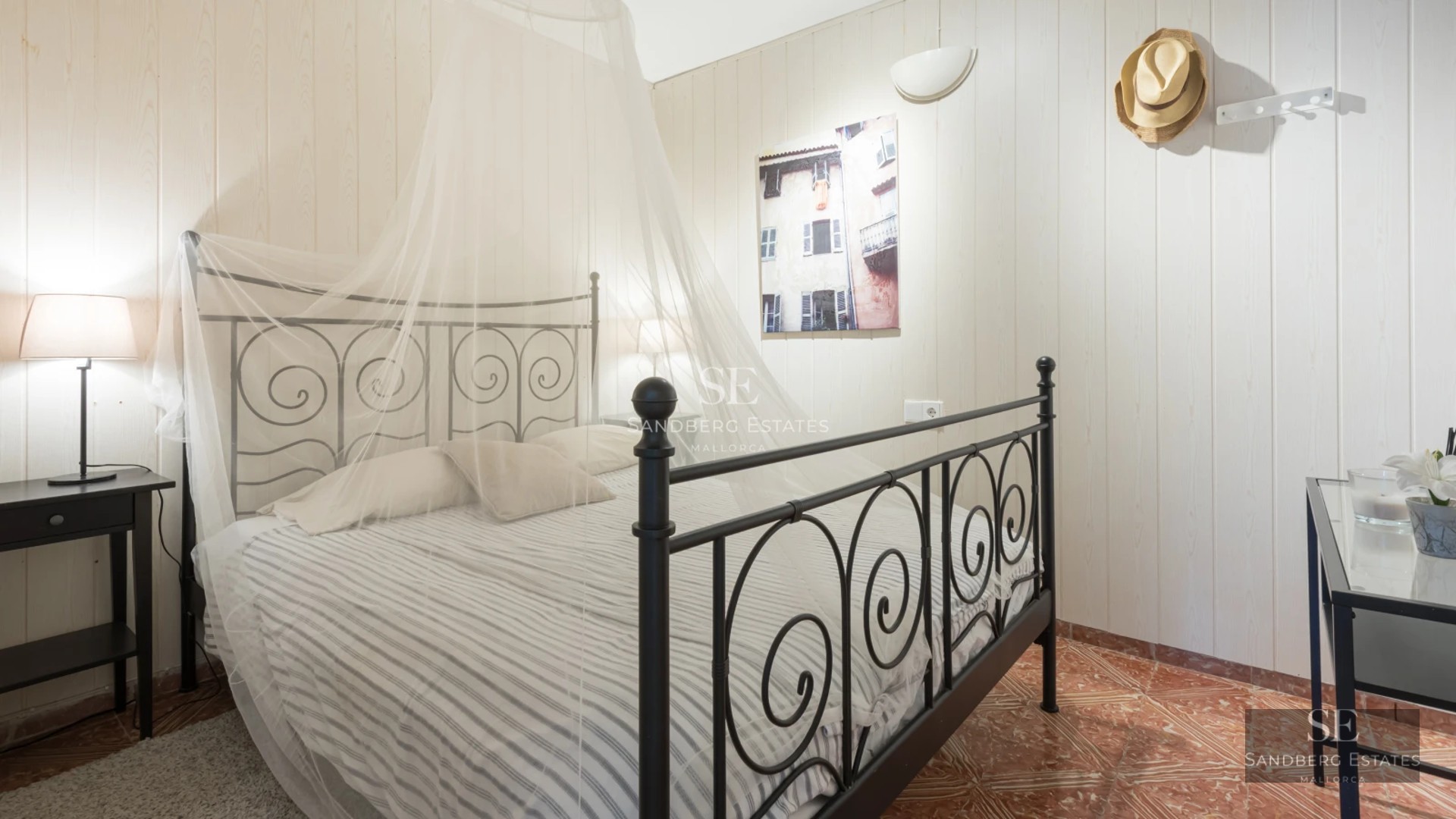 Spacious terrace with pool, sun loungers, and panoramic views. Modern design with elegant furnishings and lush vegetation.