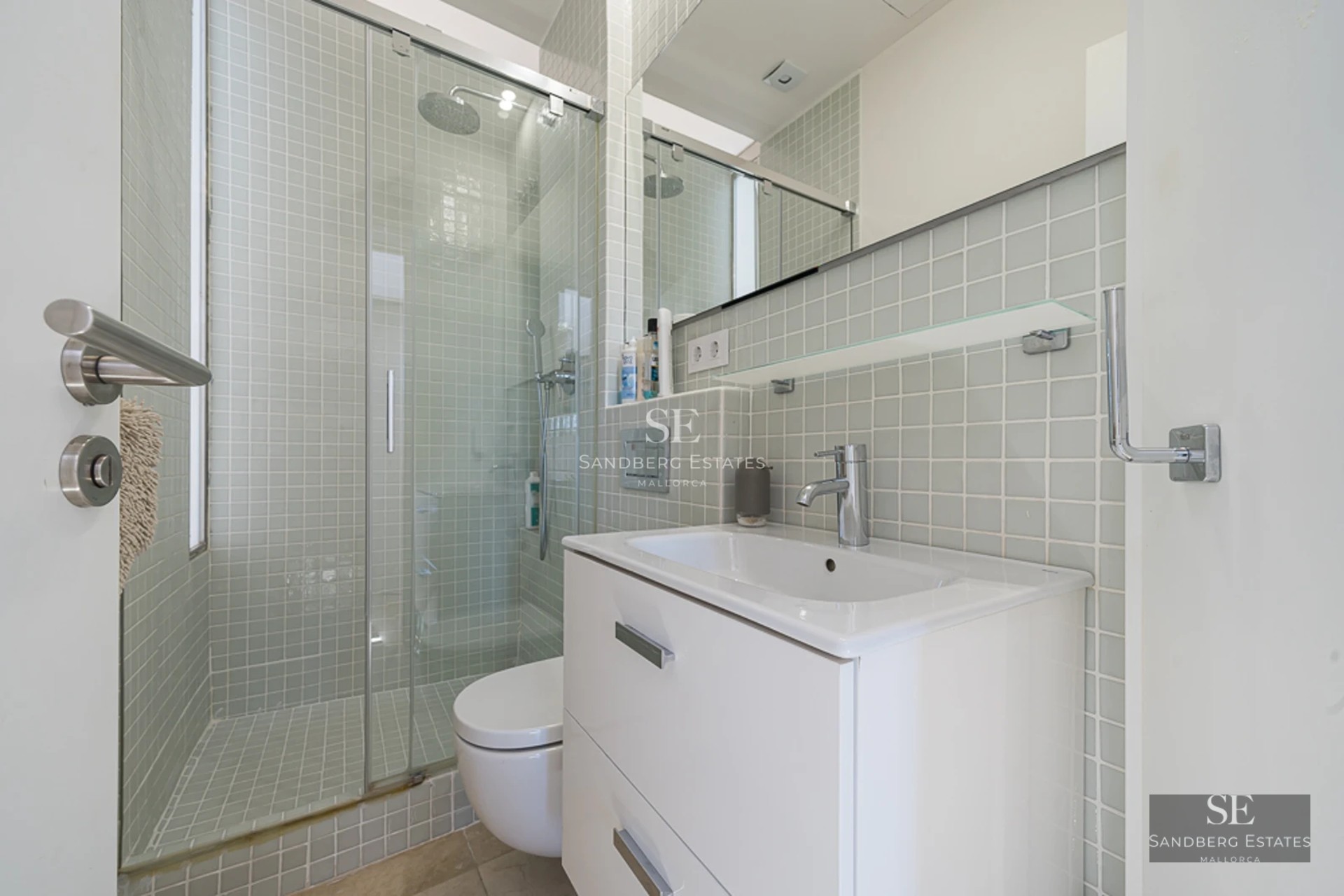 Exterior view of modern villa with pool, manicured garden, and spacious outdoor living areas. Minimalist architectural design.