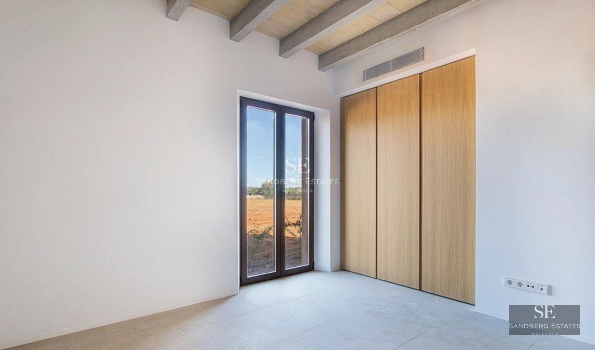 Exterior view of a modern villa with a pool, landscaped garden, and contemporary architecture. Soft ambient lighting.