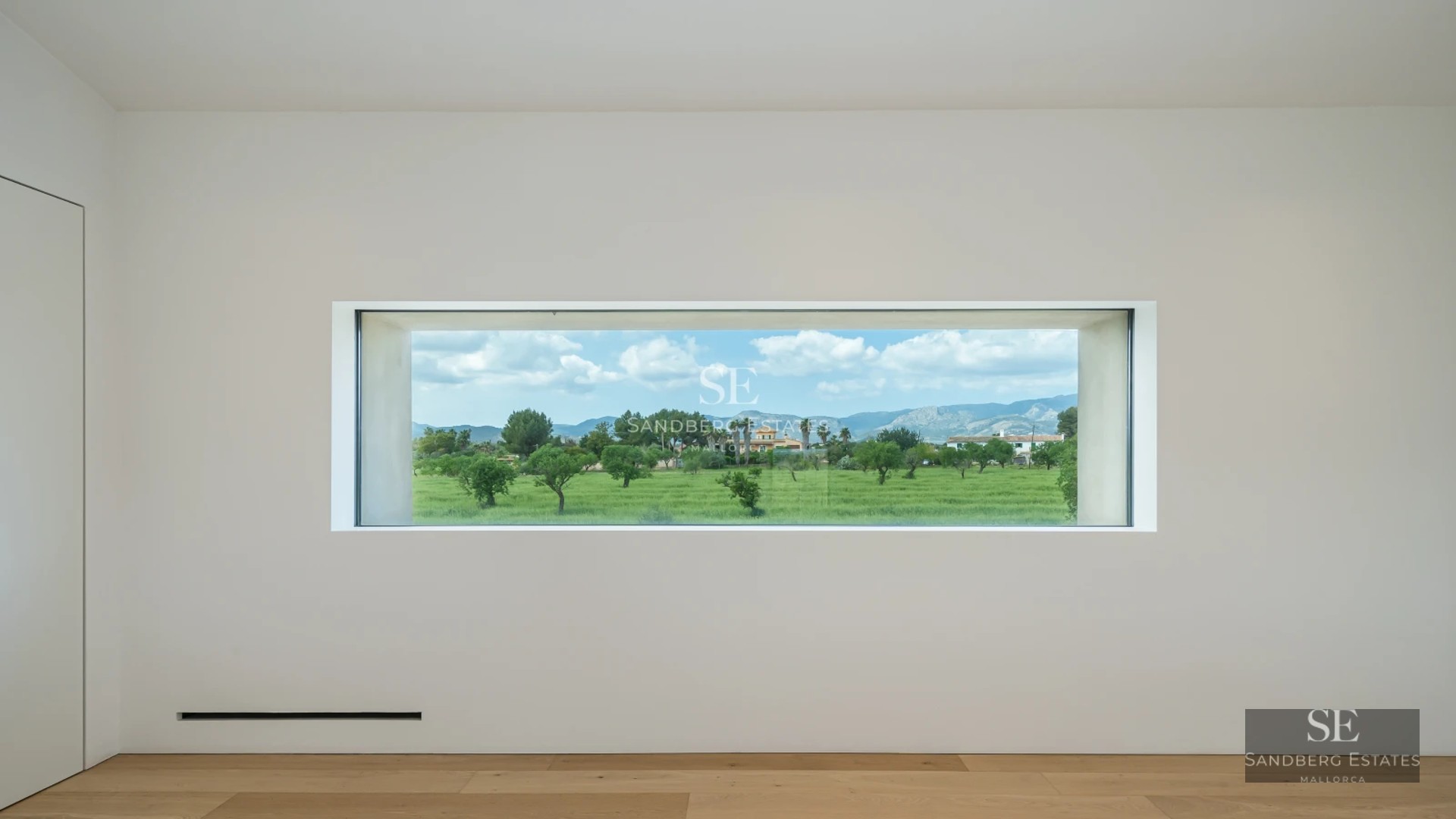 Exterior view of a modern villa with infinity pool, manicured garden, and spacious terraces. Minimalist and elegant architecture.