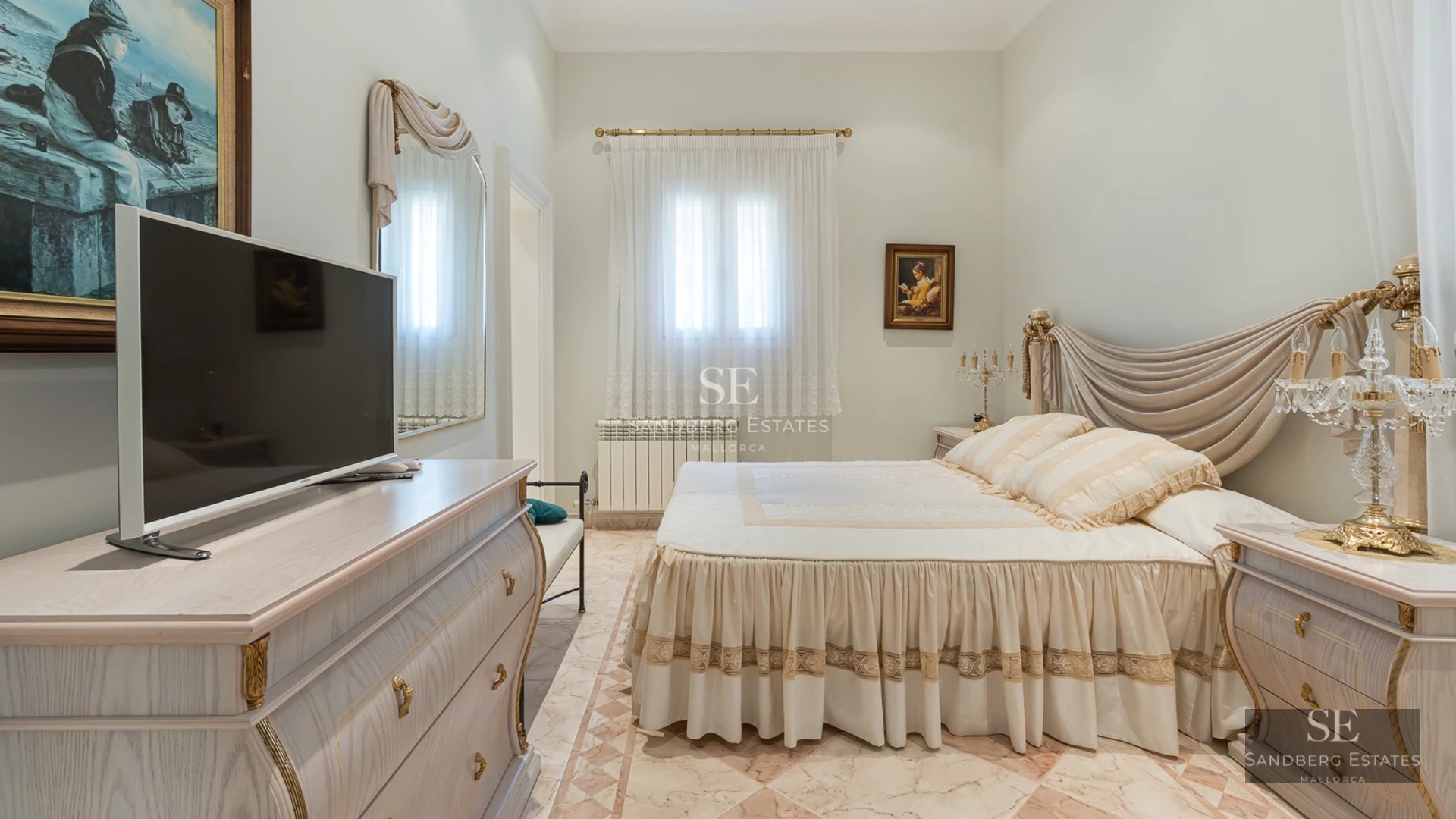 Spacious terrace with pool and panoramic views. Modern architecture with large windows maximizing natural light.