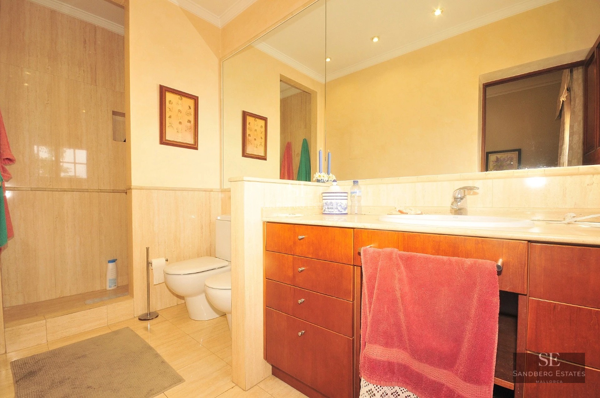 View of a modern swimming pool with loungers, surrounded by lush greenery and a stylish house. Minimalist design and natural light.