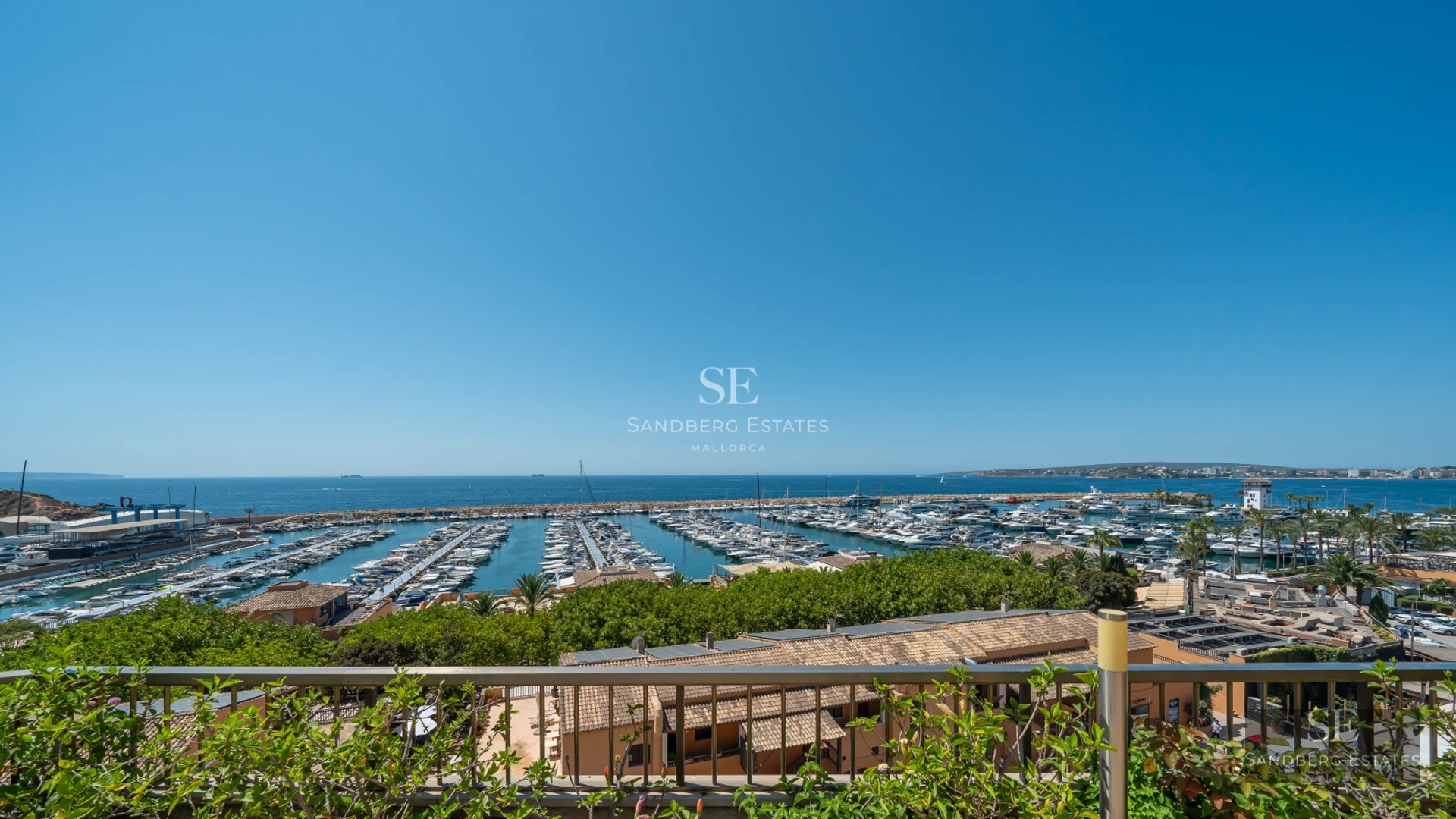 Modern house with a pool, large garden, and designer facade. Large windows and clean lines. Warm ambient lighting.