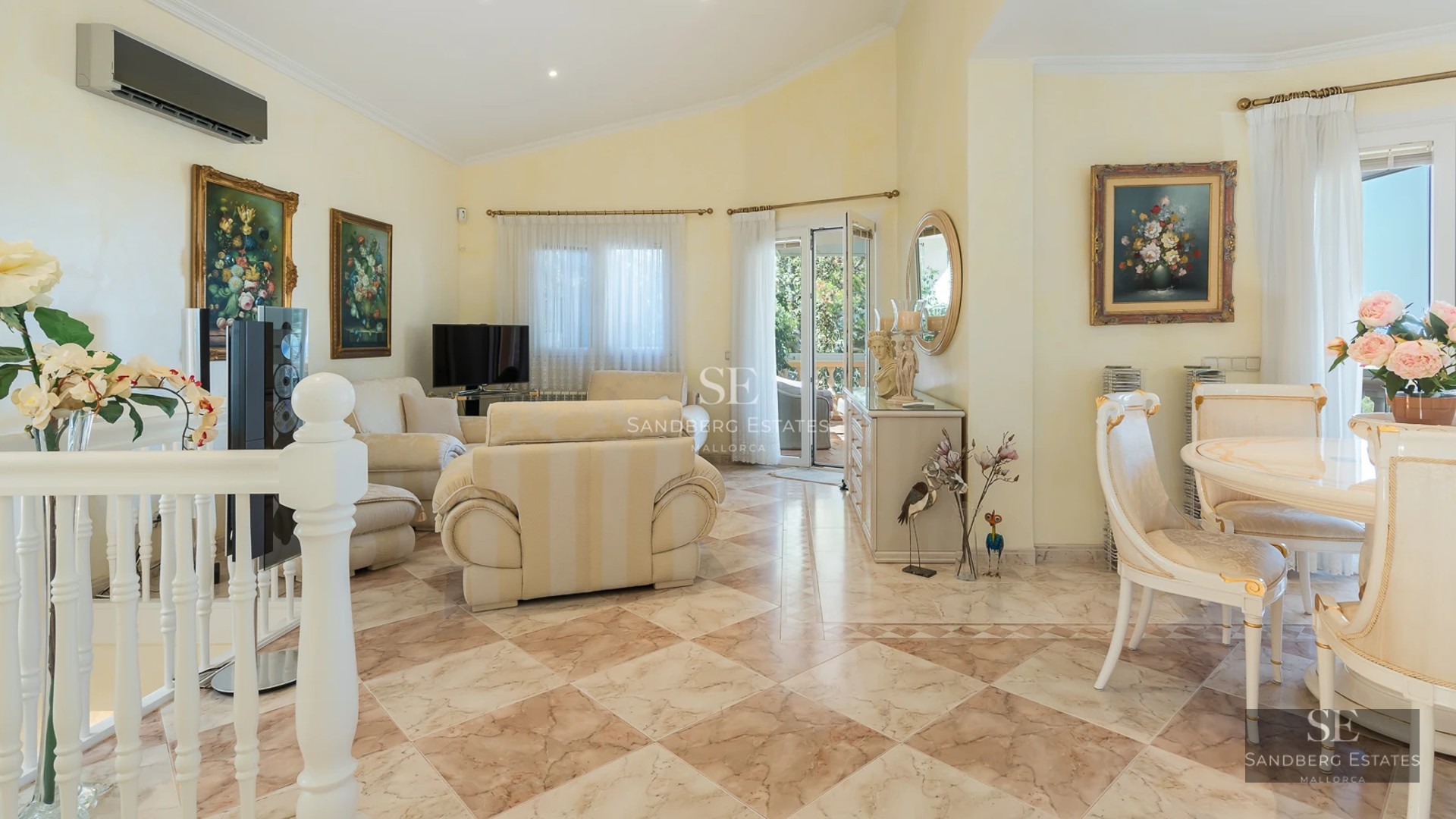 Modern exterior with infinity pool, sun loungers, and manicured gardens. Minimalist and elegant design.