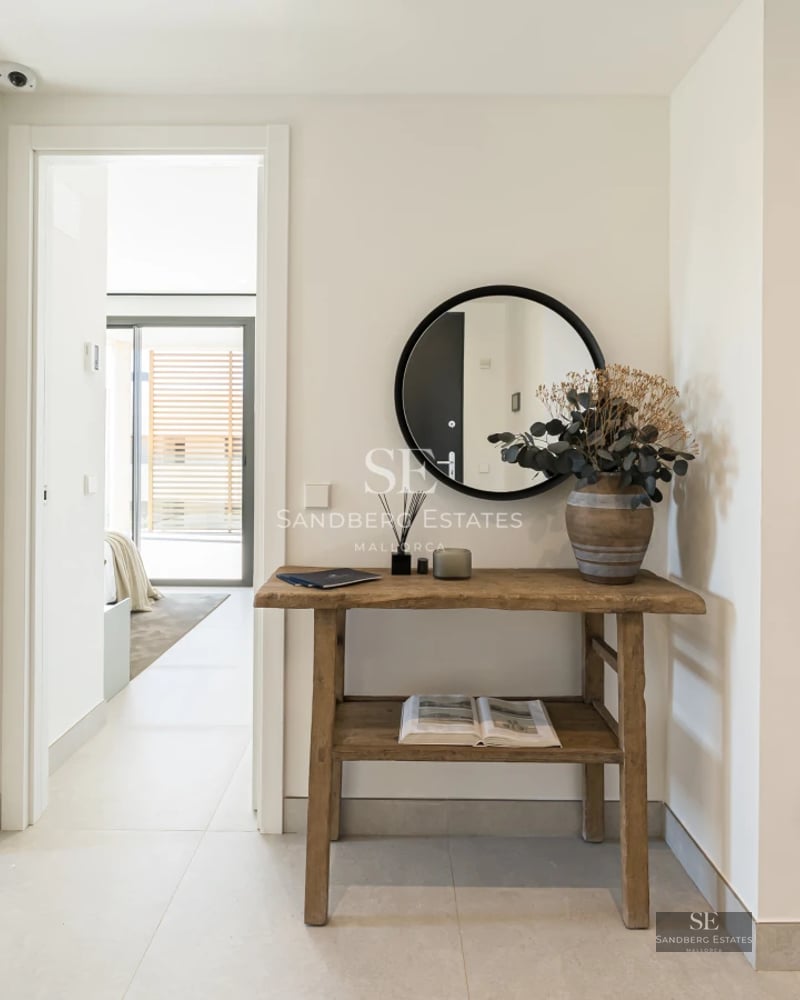 Modern exterior with infinity pool, spacious terraces, panoramic views, and lush vegetation. Elegant architectural design.