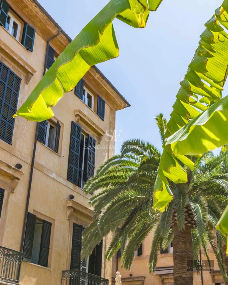 Spacious terrace with pool, sun loungers, and panoramic views. Modern design, natural lighting, and high-quality finishes.