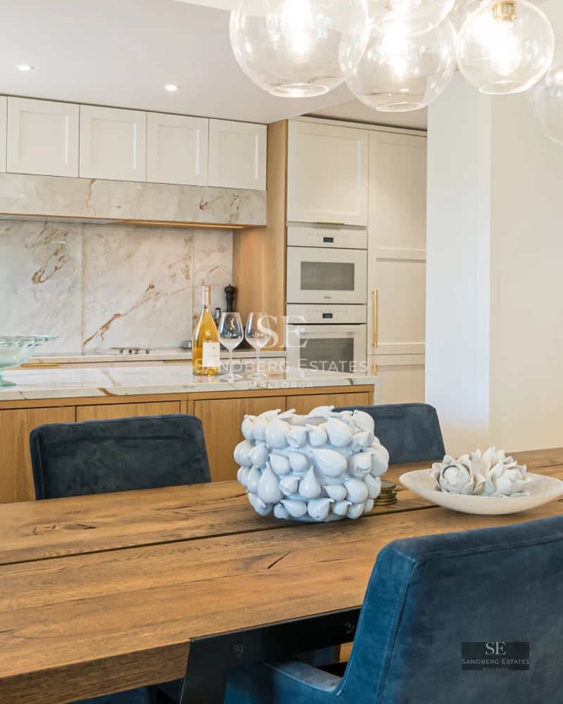 Pool view. Modern architecture, reflective pool, wooden deck, minimalist design, lush greenery. Outdoor luxury and comfort.