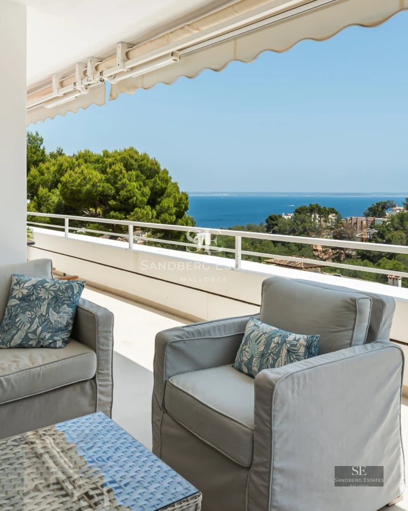 Expansive ocean-view terrace, infinity pool, and modern furnishings. Elegant design and high-quality finishes.