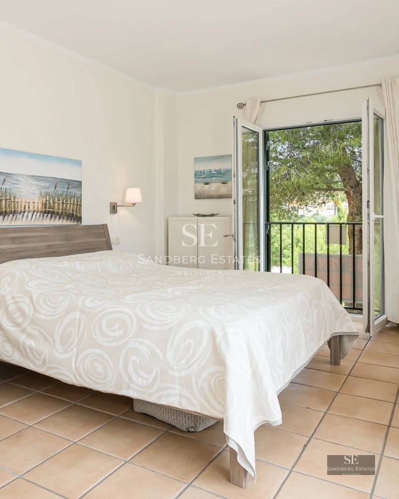 Spacious terrace with infinity pool and panoramic views. Modern architecture with clean lines and luxury finishes.