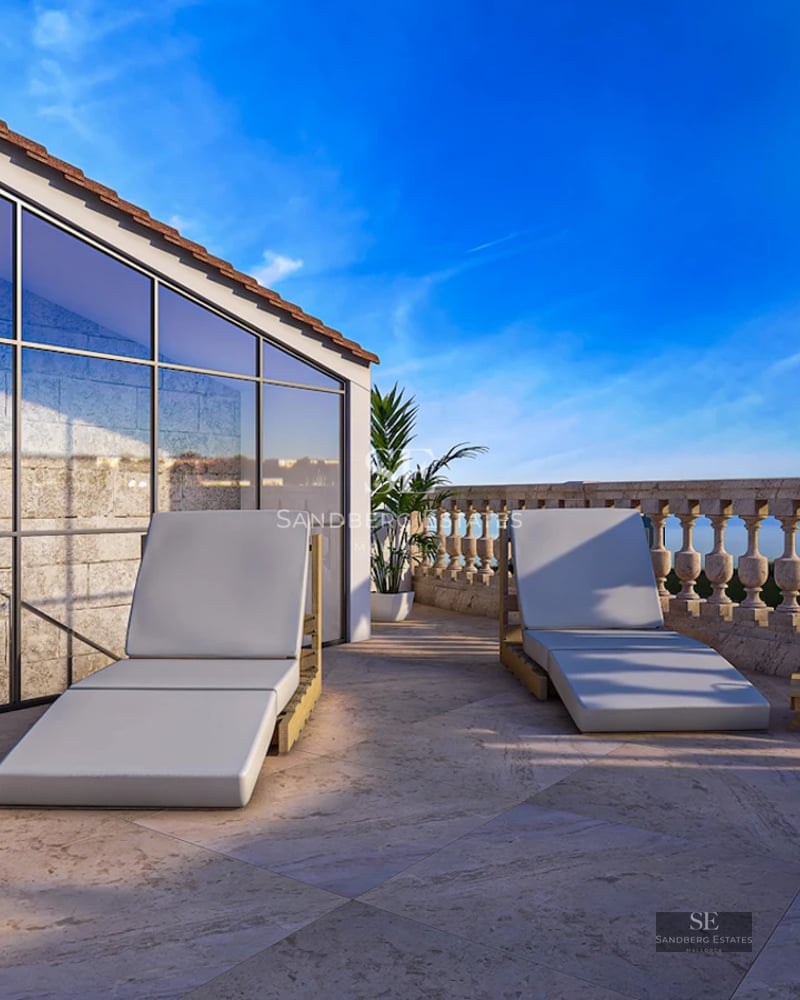 Exterior view of a modern home featuring a swimming pool. Minimalist architecture, large windows, and elegant landscaping.
