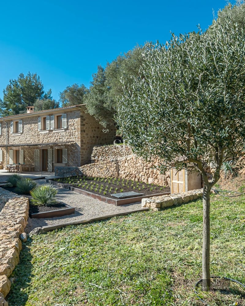 Spacious living room featuring expansive windows, designer sofas, modern fireplace, and panoramic views. Pendant lights and light wood flooring.