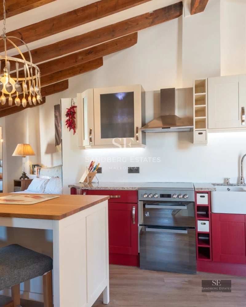 Exterior view of a modern villa featuring an infinity pool, lush gardens, and minimalist architecture. Soft evening lighting.