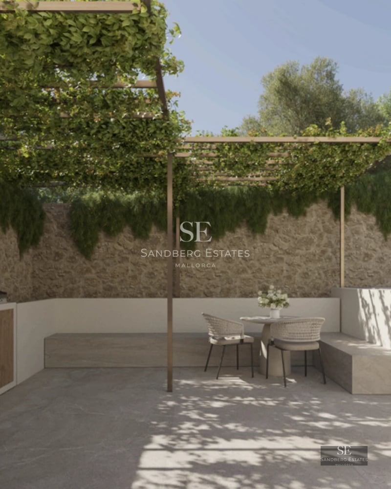 Spacious living room with panoramic sea views. Modern design, natural light, and high-quality finishes.