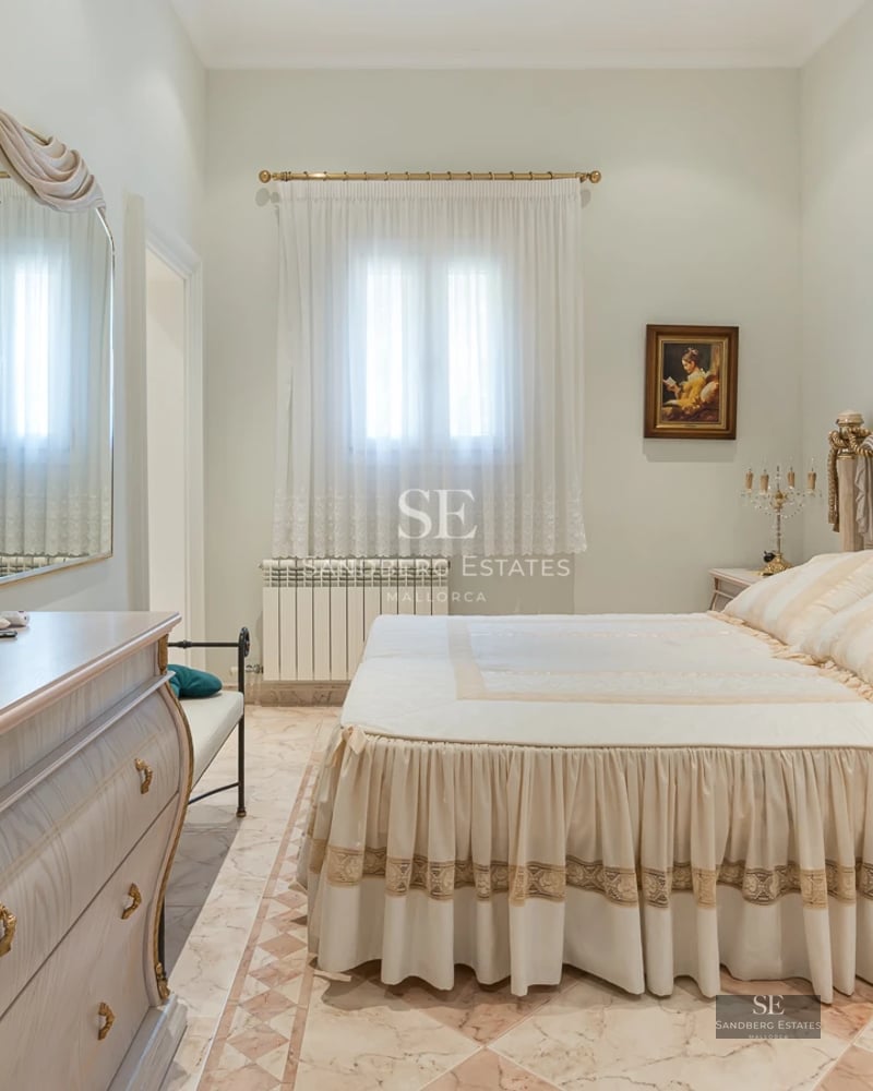 Spacious terrace with pool and panoramic views. Modern architecture with large windows maximizing natural light.