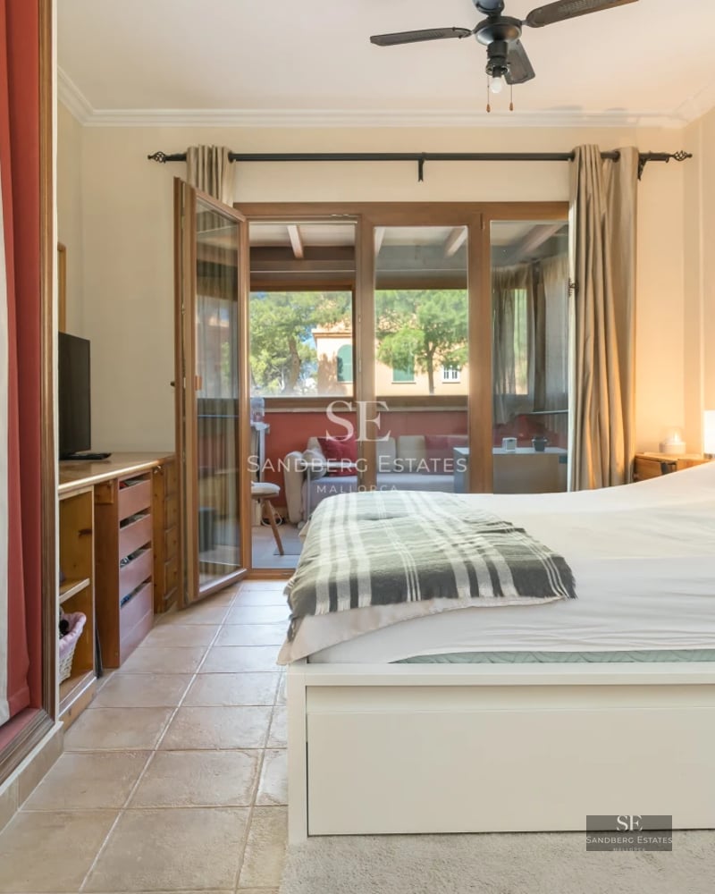 Exterior view of a modern villa with a pool. Sleek, minimalist design. Large windows and gardens. Soft lighting.