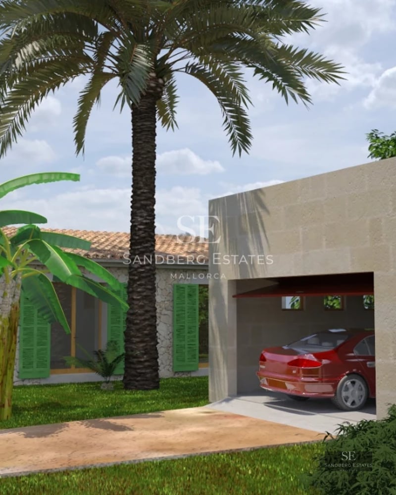 Spacious terrace with pool, sun loungers, and views. Modern design, neutral color palette. Natural lighting. Ideal for relaxation.