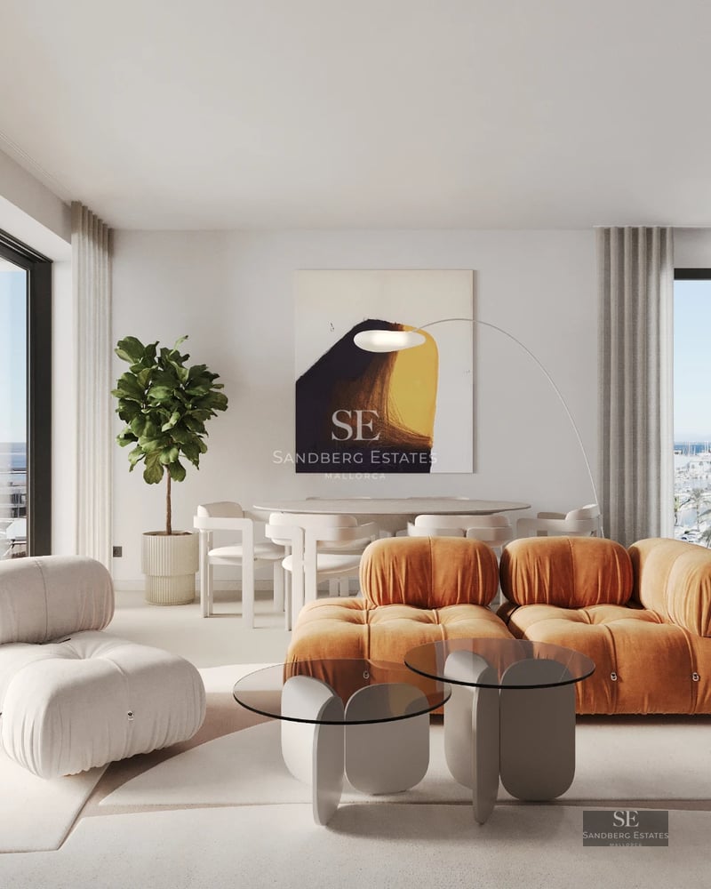 Exterior view of a luxury villa with an infinity pool. Large windows, modern design, and lush garden. Elegance and comfort.