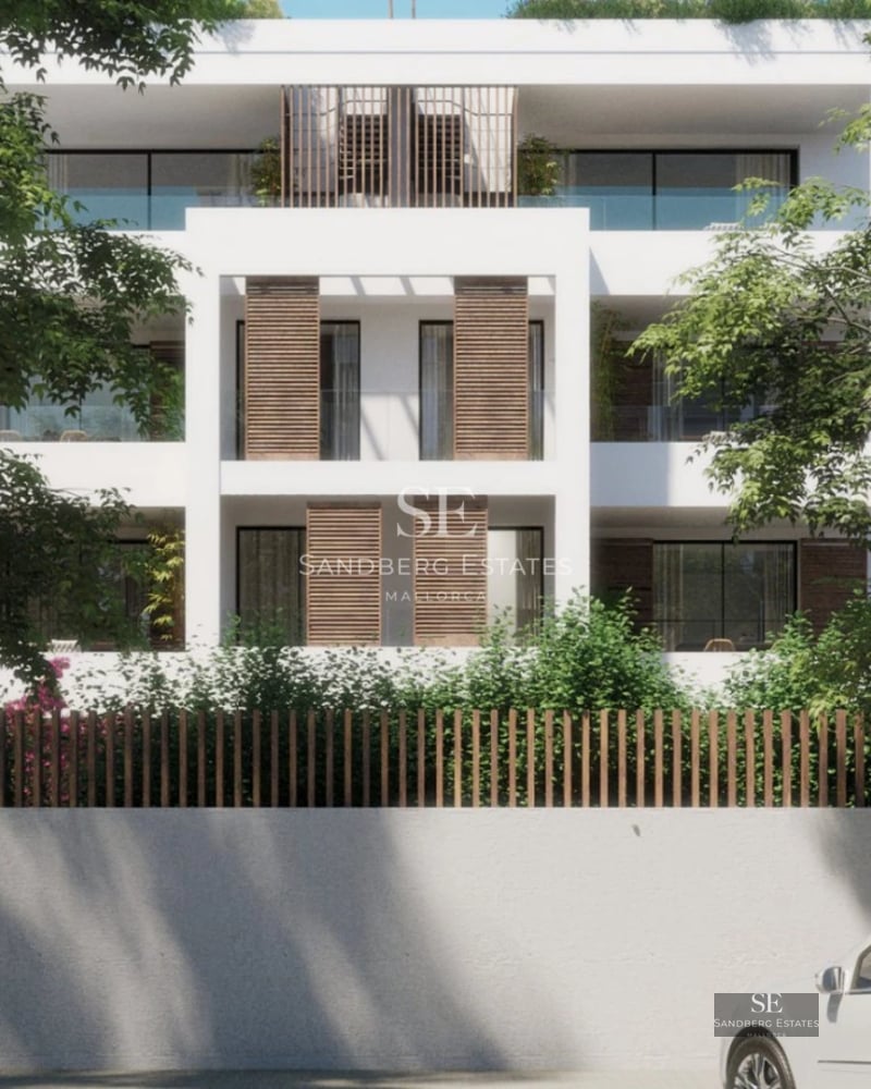 Exterior view of a modern villa featuring a swimming pool, well-maintained garden, and minimalist architecture. Sleek and contemporary design.