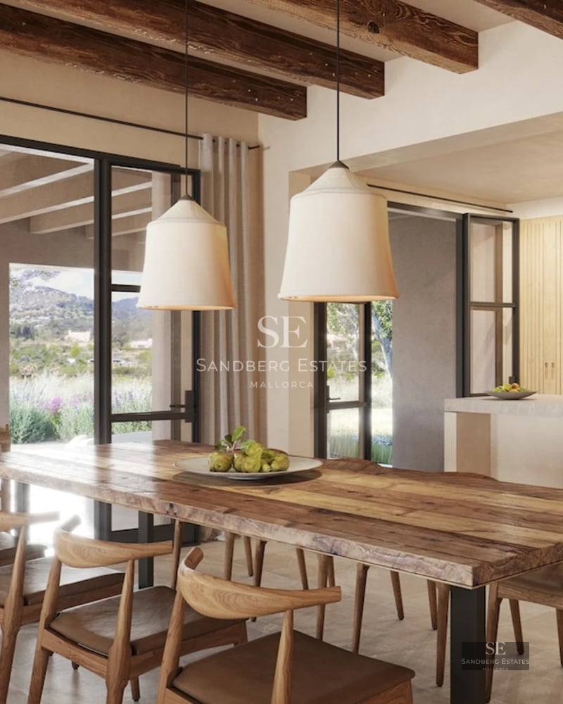 Modern penthouse with expansive terraces, infinity pool and panoramic sea views. Minimalist design, high-end furniture and abundant natural light.