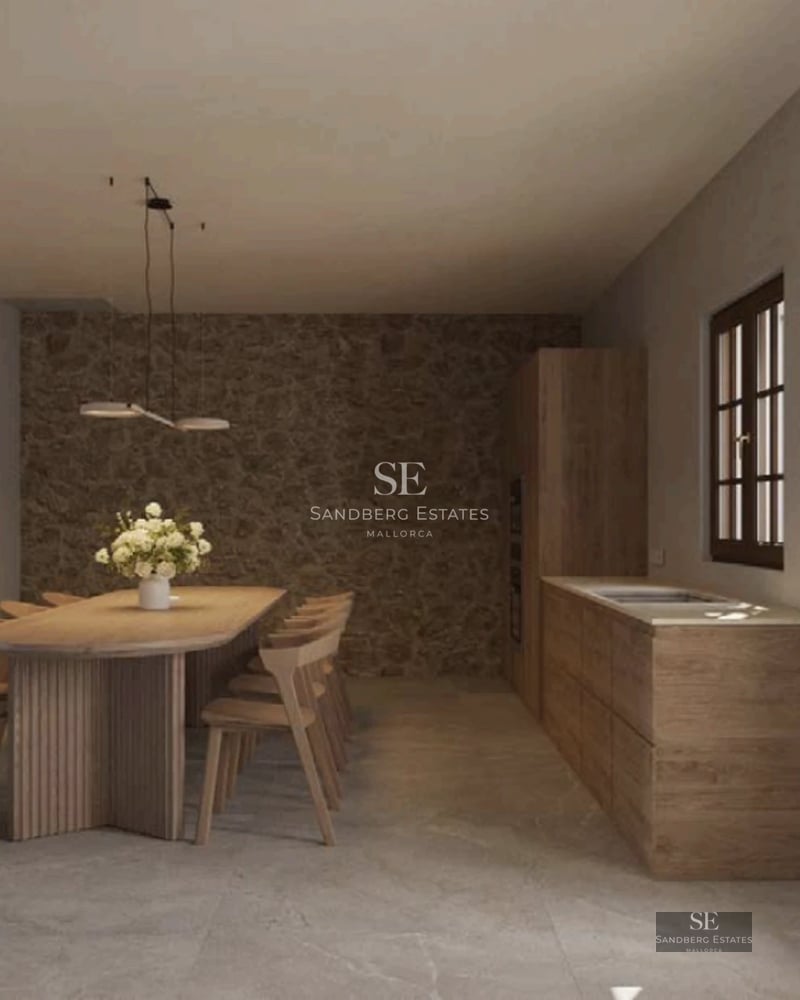 View of luxurious villa featuring an infinity pool, lounge chairs, and lush greenery. Sleek modern architecture. Clear blue sky.