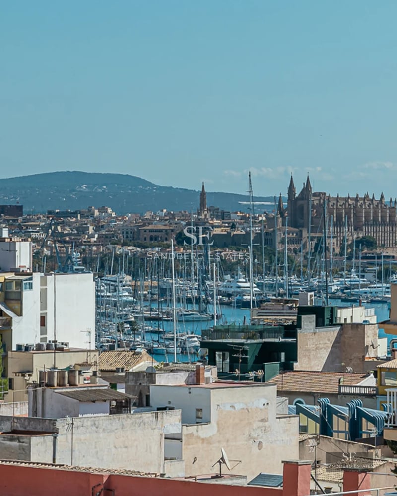 View of a luxurious villa with a pool, large windows, elegant terrace, and well-maintained garden. Modern design and high-quality finishes.