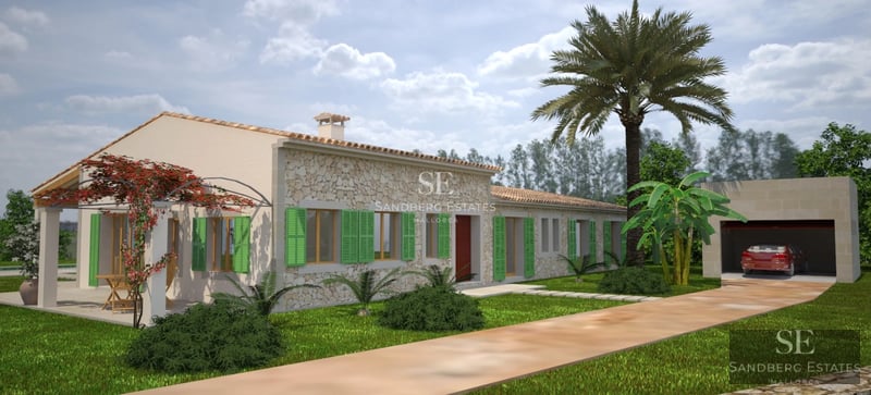 Exclusive Luxury Villa: Prime Location Investment Opportunity Exterior view of a modern villa with an infinity pool, lush garden and spacious terraces. Minimalist architecture with large windows.