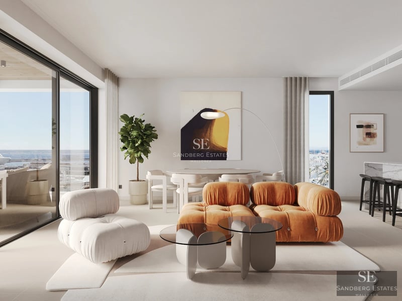 Exterior view of a luxury villa with an infinity pool. Large windows, modern design, and lush garden. Elegance and comfort.