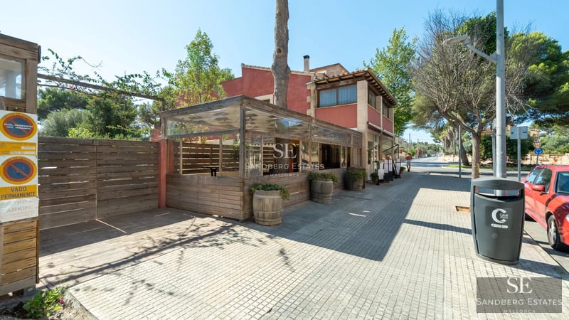 Exterior view of a modern villa featuring an infinity pool, lush garden, and expansive terraces. Minimalist architectural design.