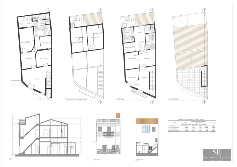 Exterior of a modern villa featuring an infinity pool, lush garden and expansive terraces. Minimalist design, natural light.