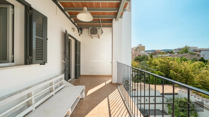 Exterior of modern villa featuring a shimmering pool, manicured garden, and spacious terrace. Minimalist architectural design with abundant natural light.