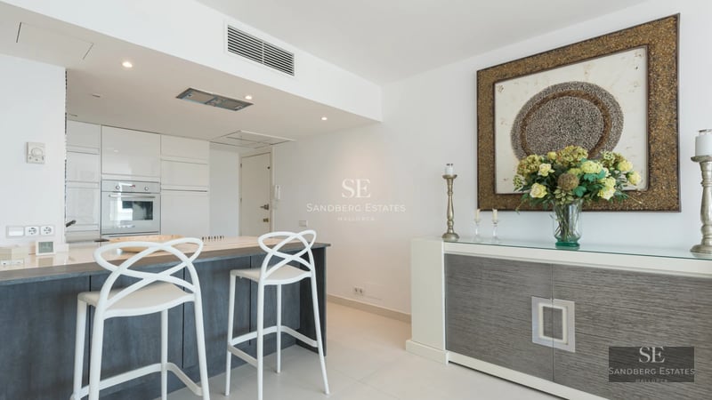 Infinity pool view with glass edge, surrounded by garden and modern architecture. Design and luxury details.