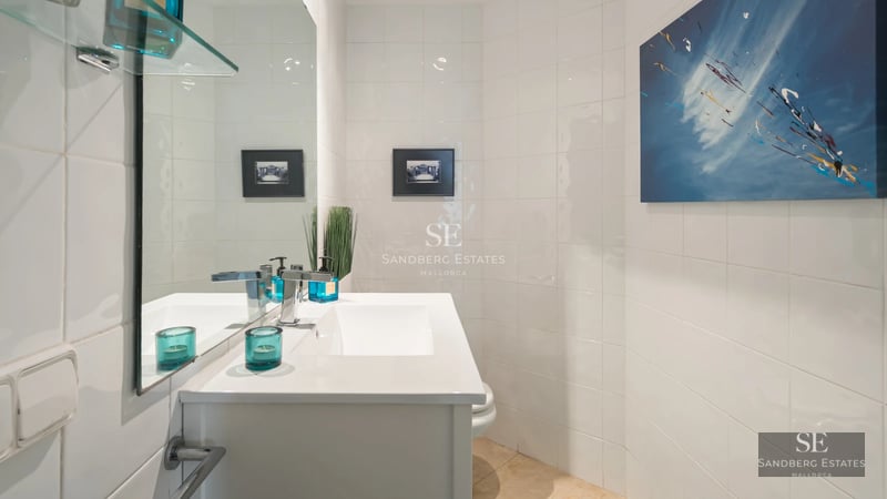 Exterior view of a modern villa with pool, terrace, and garden. Minimalist design, large windows and luxury finishes.