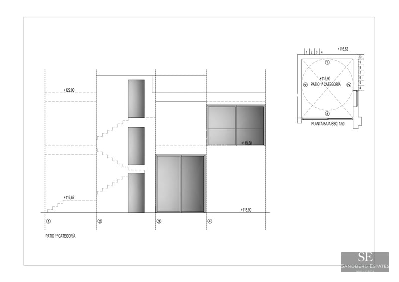 View of a modern villa featuring an infinity pool, spacious terrace, and minimalist design. White facade, large windows, and lush vegetation.