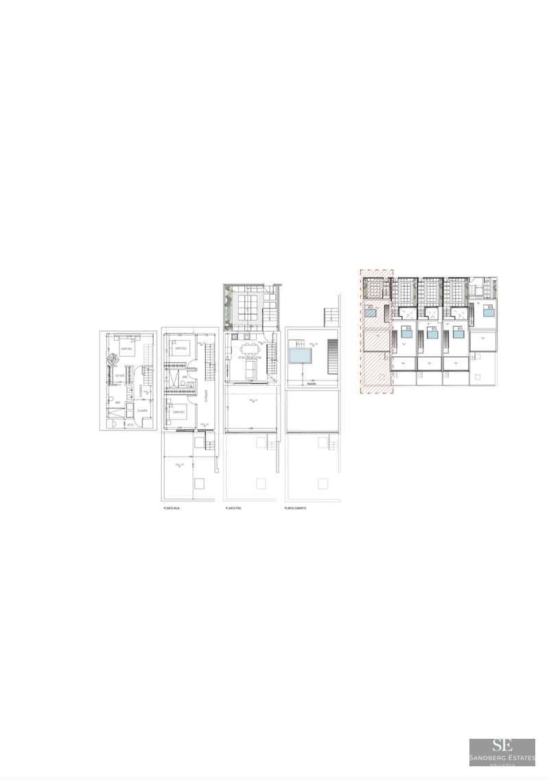 Spacious terrace with sea view, infinity pool and modern furniture. Elegant and minimalist design with abundant natural light.